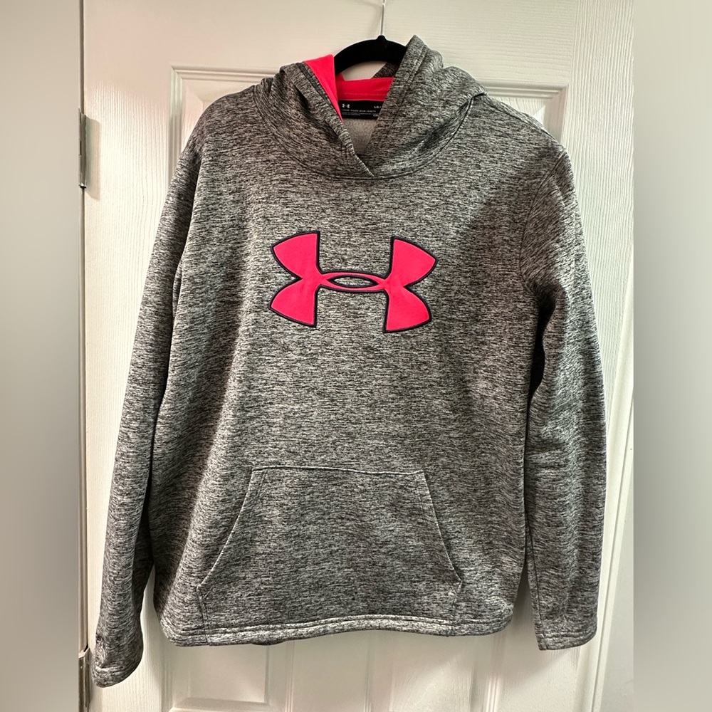 ladies under armor hoodie - Large EUC